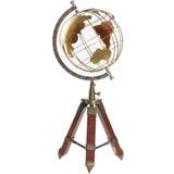 Metal Globes Dkd Home Decor Tripod Globe