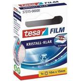 TESA Boxes & Baskets TESA Crystal Clear 2 Rolls 10m x 15mm Hand Dispenser Storage Box