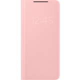 Cheap Wallet Cases Samsung Smart LED View Cover Beskyttelsescover Pink > I externt lager, forväntat leveransdatum hos dig 01-09-2022