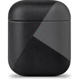 Native Union Marquetry Leather Case For Airpods BLACK