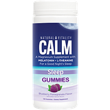 Blueberry Supplements Natural Vitality Calm Sleep Gummies 120 Gummies 120 pcs