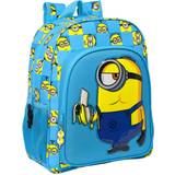 MINIONS Backpacks MINIONS School Bag Minionstatic Blue (32 x 38 x 12 cm)