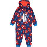 Red Night Garments Marvel Spider-Man Childrens/Kids Sleepsuit (9-10 Years) (Blue/Red)