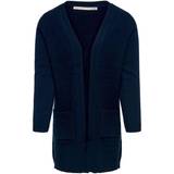 Polyester Cardigans Children's Clothing Only Girls' cardigan, blue