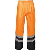 Yellow Work Pants Regatta Pro Hi-Vis Over Trousers