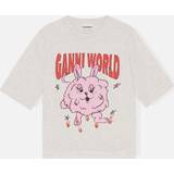 Ganni Bunny Organic Cotton-Jersey T-Shirt