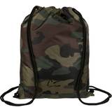 Green Gymsacks Regatta Shilton Camo Drawstring Bag (One Size) (Military Green)