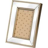 Gold Wall Decorations Hill Interiors Rectangle Mirror Bordered Photo Frame 19x24cm