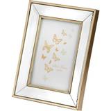 Mirrors Hill Interiors Small Rectangle Bordered Photo Frame 4x6 Wall Mirror