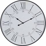 Hill Interiors Large Embossed Station Table Clock
