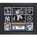 Fanatics New York Yankees Aaron Judge Framed 5-Photo Collage with a Piece of Game Used Baseball