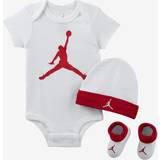 Nike Baby Jordan Box Set 3-Piece - White/Gym Red (HA5105-100)