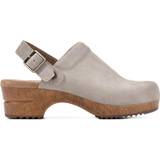 Women Clogs White Mountain Women's Being Clogs in Sand Suede Sand Suede