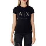 Cotton - Unisex T-shirts Armani Exchange Stretch sports bra, Black