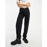 Brown - Women Jeans JJXX – Seville – Svarta dad jeans-Svart/a