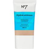 No7 Cosmetics No7 Boots HydraLuminous Moisturising Foundation Deeply Beige