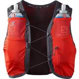 Salomon Active Skin 8 With Flasks Hydration Vest Red S