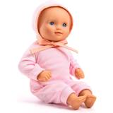 Baby Dolls Dolls & Doll Houses Djeco Pomea Doll Lilas Rose