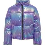 Down jackets - Polyamide Kids Only Metallic Celine Short Quilted Jacket - Purple Opulence (15264351)