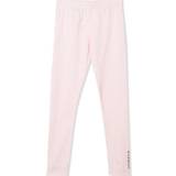 Pink Trousers Givenchy Girls All Over Logo Leggings Pink, 12Y