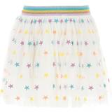 Stella McCartney Star Embroidered Tulle Skirt - White (K00171PK00108446)