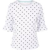 Trespass Women T-shirts & Tank Tops Trespass Womens/Ladies Hokku Dotted T-Shirt (White)