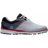 Purple Golf Shoes FootJoy Pro SL Sport Womens Golf Shoes White/Navy/Pink