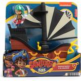 Push Toys Fisher Price Nickelodeon Santiago of the Seas Bonnie Bones El Calamar Pirate Ship Set