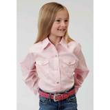 Pink Shirts Roper 0265 Ladies Long Sleeve Poplin Shirt