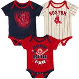 Multicoloured Bodysuits Children's Clothing Outerstuff Infant Future Boston Red Sox Bodysuit 3-pcs - Navy/Red/Cream