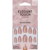 False Nails Elegant Touch Blush Suede 24-pack