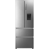 70cm width fridge freezer Haier HFR5719EWMP Stainless Steel