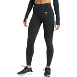 Nylon Trousers & Shorts Gymshark Vital Seamless 2.0 Leggings - Black Marl