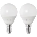Ikea Solhetta LED Lamps 3.4W E14 2-pack