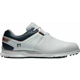 Men Golf Shoes FootJoy Pro SL XW Spikeless Golf M - White/Navy