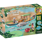 Animals Play Set Playmobil Wiltopia Boat Trip to the Manatees 71010