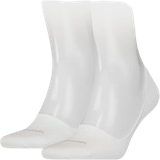 Calvin Klein Thongs Socks Calvin Klein Foot Invisible Socks Pack Mens - White