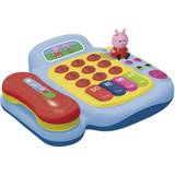 Pigs Interactive Toys Educational Game Reig Landline Telephone Blue Peppa Pig
