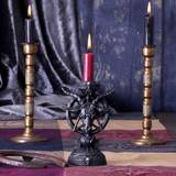 Black Candlesticks Light Of Baphomet Candlestick