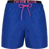 Cotton Swimwear Calvin Klein Double Waistband Swim Shorts
