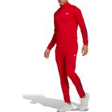 Men - Red Jumpsuits & Overalls Slim Zipped Tracksuit