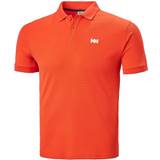 Men - Orange Polo Shirts Helly Hansen Men's Driftline Quick-dry Performance Polo
