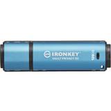 Kingston USB Flash Drives Kingston IronKey Vault Privacy 50 Encrypted USB 128GB