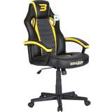 Brazen Gamingchairs Salute Racing Gaming Chair - Black/Yellow