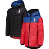 Down jackets - Nylon Youth Double Dribble Reversible Packable Full-Zip Puffer Jacket