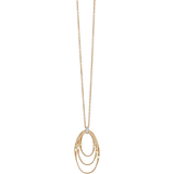 Marco Bicego Marrakech Onde Concentric Small Pendant Necklace - Gold/Diamonds