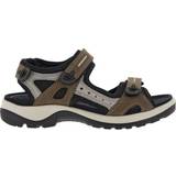 White Sport Sandals Ecco 069563-02175 Offroad Lady Dark Taupe Womens Walking Sandals