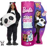 Pandas Dolls & Doll Houses Barbie Cutie Reveal Doll with Panda Plush Costume