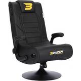 Brazen Gamingchairs Gaming Chairs Brazen Gamingchairs Serpent 2.1 Bluetooth Surround Sound Gaming Chair - Black