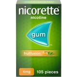 Nicorette Fruitfusion 4mg 105pcs Chewing Gum
